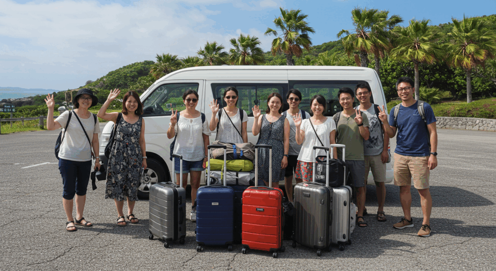 沖縄旅行の新常識！大人数での宿泊も快適！最大10台駐車可能 ????????