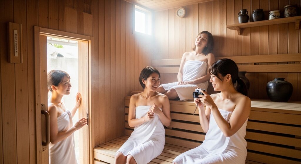 【女子旅ゆるサウナ沖縄】汗をかいて、しゃべって、写真も撮れる古民家ステイ