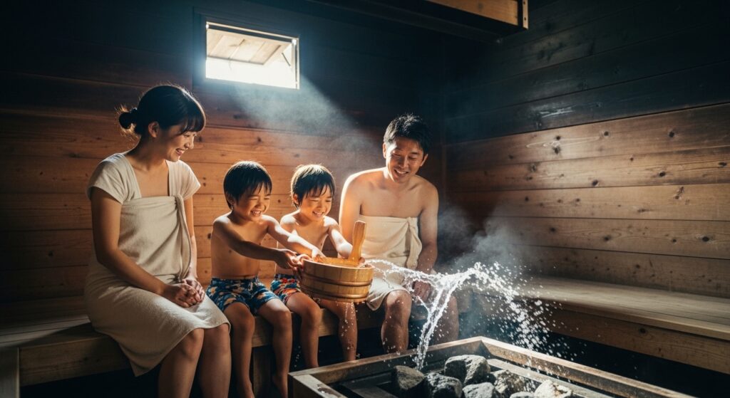 【子連れサウナ旅・沖縄】家族で泊まれる古民家かめたろうやー｜サウナ好きパパも子どもも満足するステイ