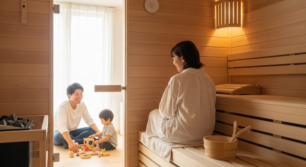 【サウナ初心者ママ・家族旅】無理なくととのえる貸切サウナ付き古民家ステイのポイント