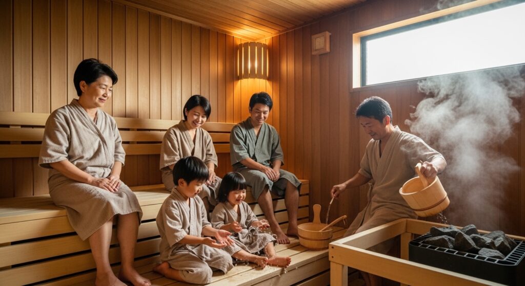 【三世代旅行 ホテル 気を遣う】泣き声・いびき・早起きを気にせず過ごせる貸切サウナ付き古民家