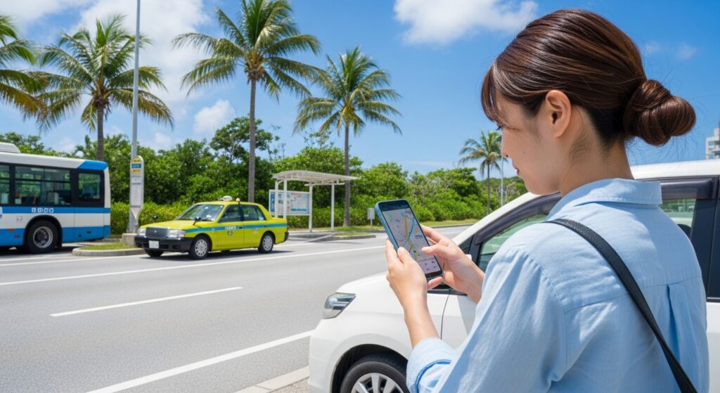 沖縄民泊でレンタカーは必要？移動手段の選び方