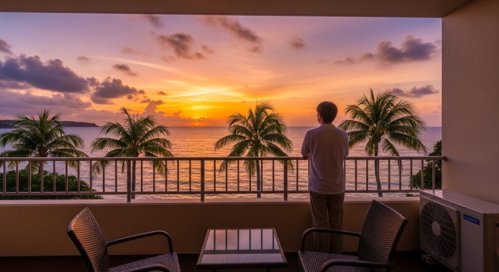 沖縄民泊でサンセットを楽しむ｜夕日がきれいな宿の選び方