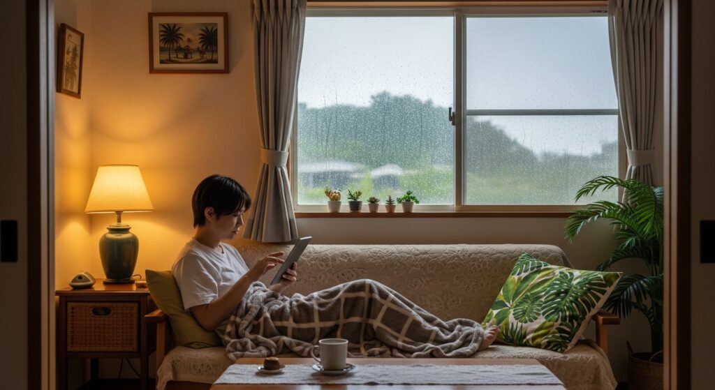 沖縄民泊で雨の日の過ごし方｜室内でも楽しめるアイデア集