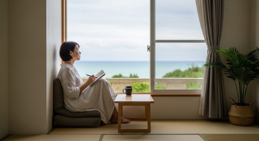 沖縄民泊で静かに過ごすひとり旅｜誰にも邪魔されない時間の価値