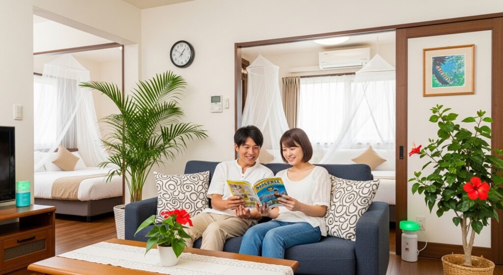 沖縄民泊で虫対策は必要？南国特有の注意点と快適に過ごす方法