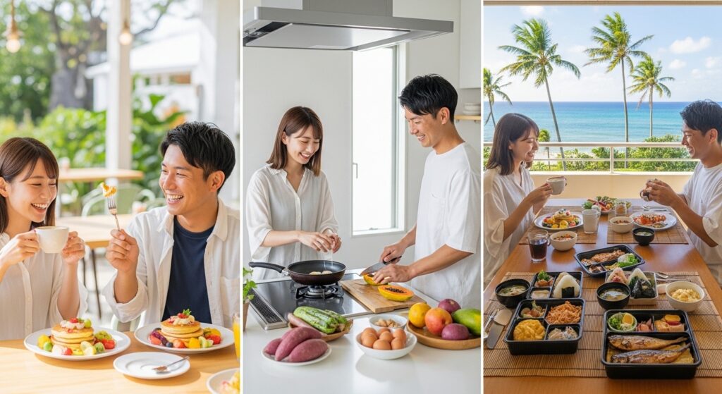 沖縄民泊で朝食をどうする？外食・自炊・テイクアウトの楽しみ方