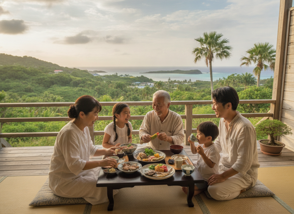 沖縄三世代旅行の宿選び！ホテルで部屋が分かれる悩みを解決する北部滞在術