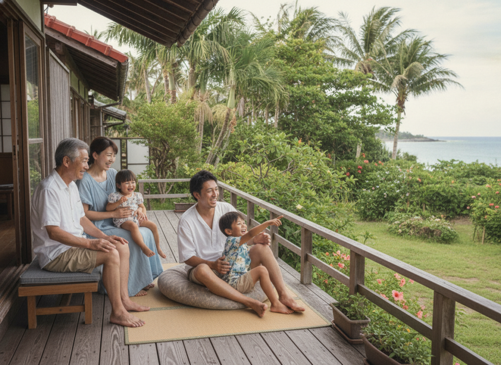 沖縄三世代旅行に最適！一軒家民泊で家族みんなが笑顔になる宿選び